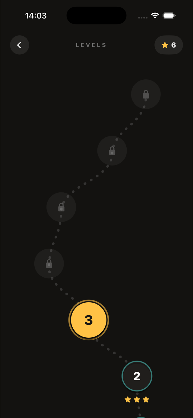 A blocked arrow bumping — costs a heart